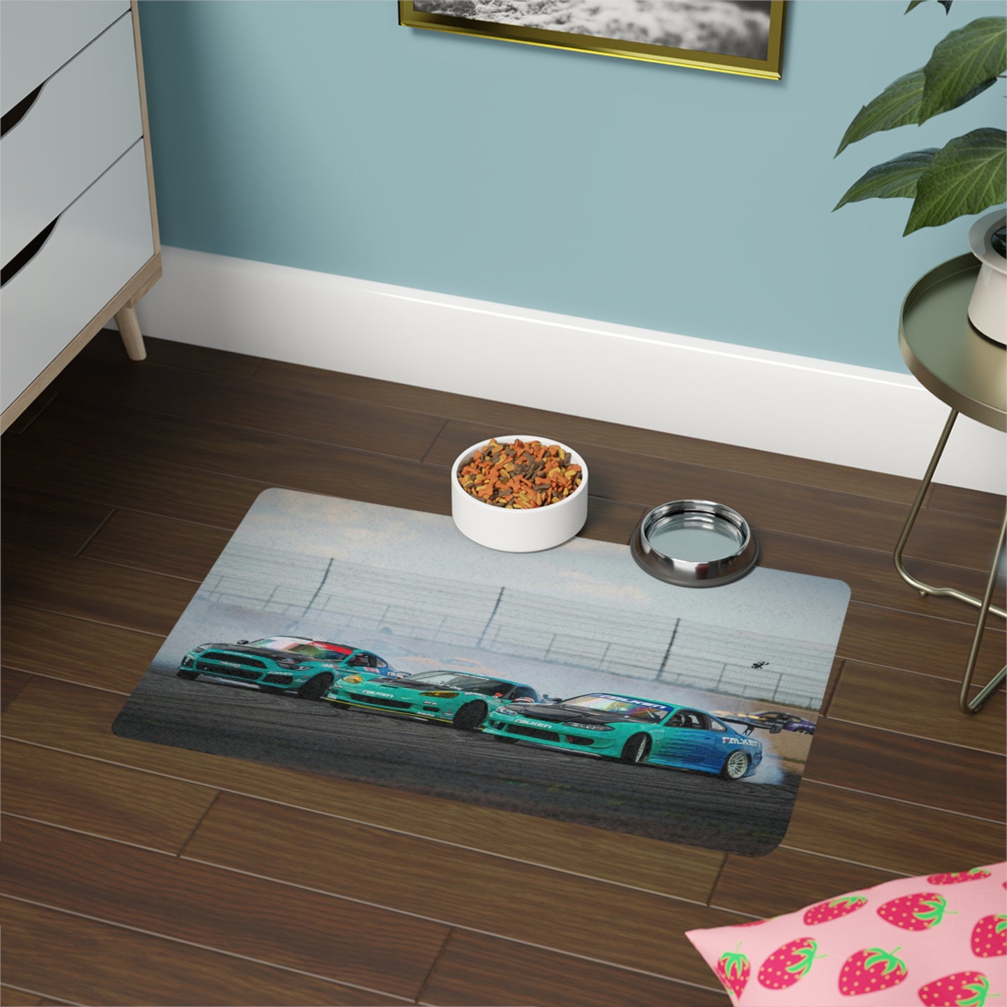 Drifting team Pet food Mat
